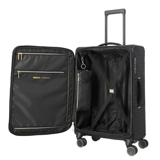 Travelite Barbara Stepp 4 kółka Walizka M 68 cm z plisą rozprężną