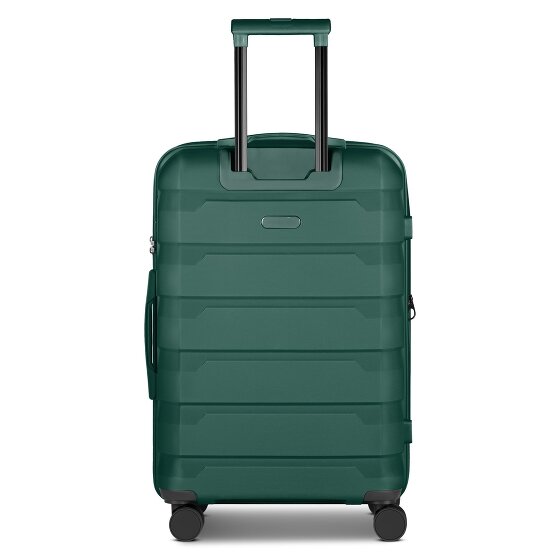 d&n South Dakota 4 kółka Walizka M 66 cm z plisą rozprężną