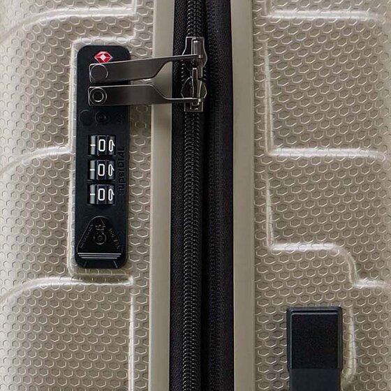 Echolac Exo 4 kółka Zestaw walizek 3-części z plisą rozprężną