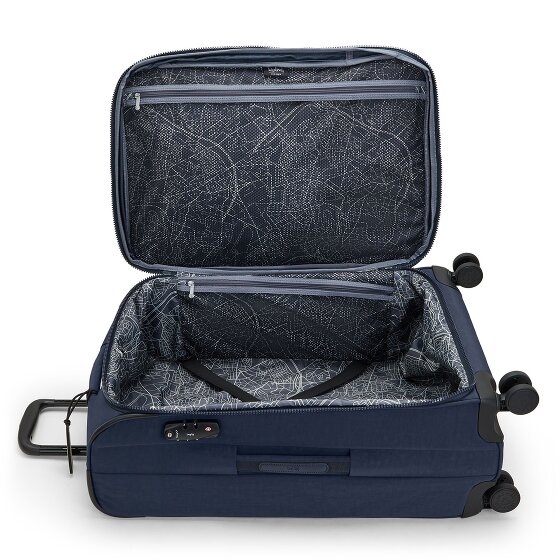 Kipling Basic New Youri Spin 4 kółka Walizka M 68 cm z plisą rozprężną
