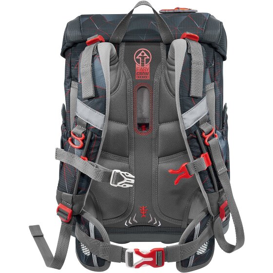 Step by Step Chmurka zestaw tornistra szkolnego 5szt.