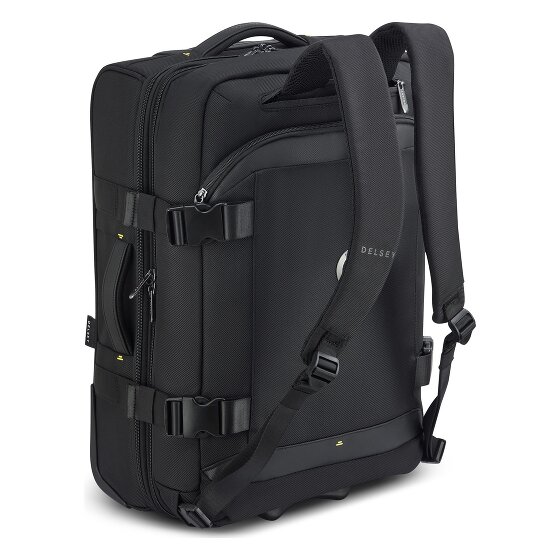 Delsey Paris DLC Pro 2 kółka Walizka kabinowa 55 cm Komora na laptopa