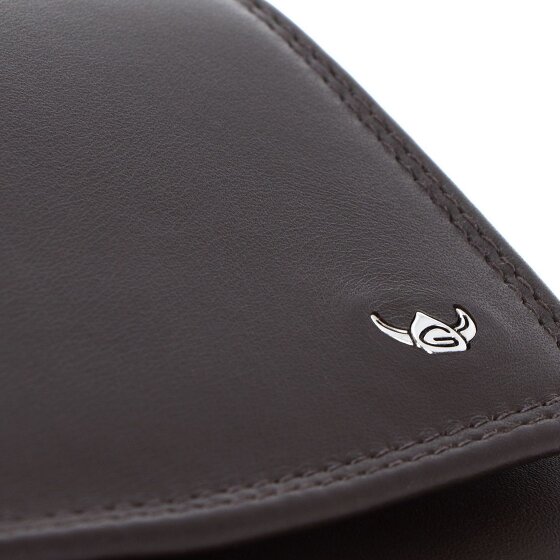 Golden Head Polo Portfel Ochrona RFID Skóra 17.5 cm