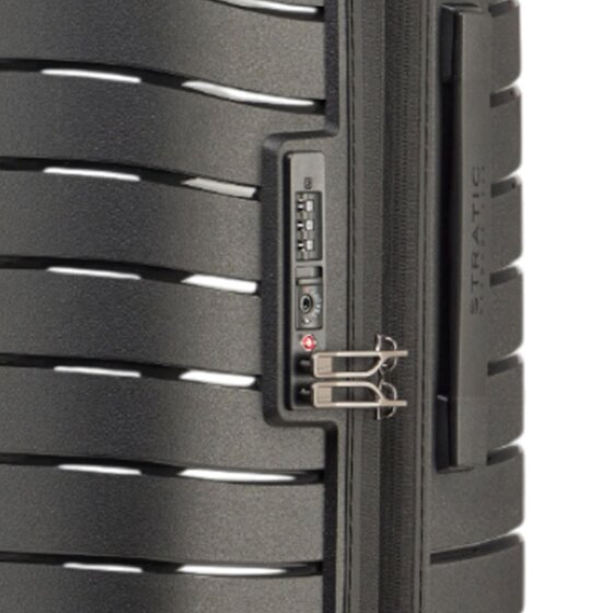 Stratic Novium 4 kółka Walizka L 77 cm z plisą rozprężną