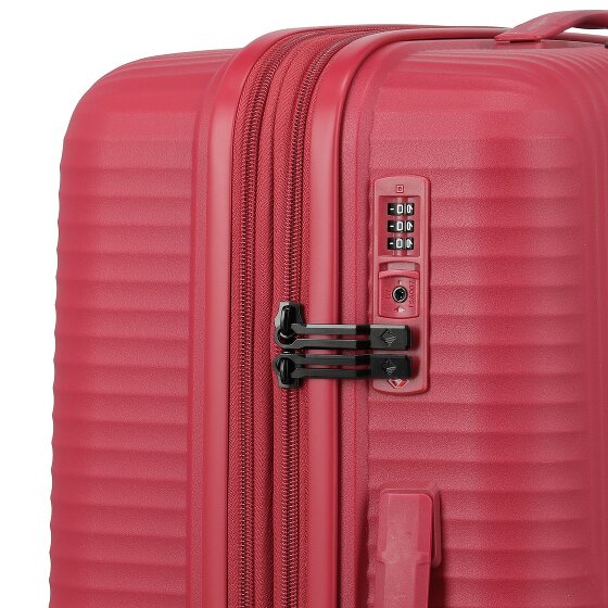 Travelite Air Stripe 4 kółka Zestaw walizek 3-części z funkcją poszerzenia