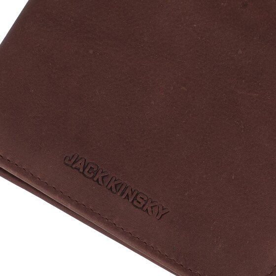 Jack Kinsky Aruba Portfel Ochrona RFID Skórzany 12 cm