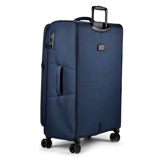 d&n Travel Line 9804 4 kółka Walizka L 78 cm z funkcją poszerzenia