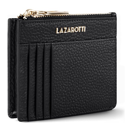 Lazarotti Skórzane etui na klucze Bologna Skórzane etui na klucze 11,5 cm z przegródką na przywieszkę powietrzną