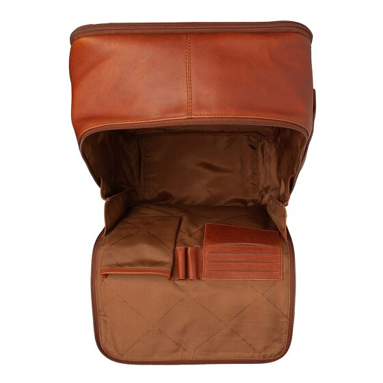 The Chesterfield Brand Calden Plecak Skórzany 40 cm Komora na laptopa