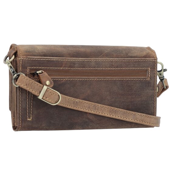 Greenburry Vintage Kopertówka Ochrona RFID Skórzany 20 cm