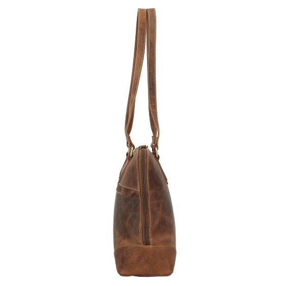 Greenburry Vintage Shopper Bag Skórzany 37 cm Komora na laptopa