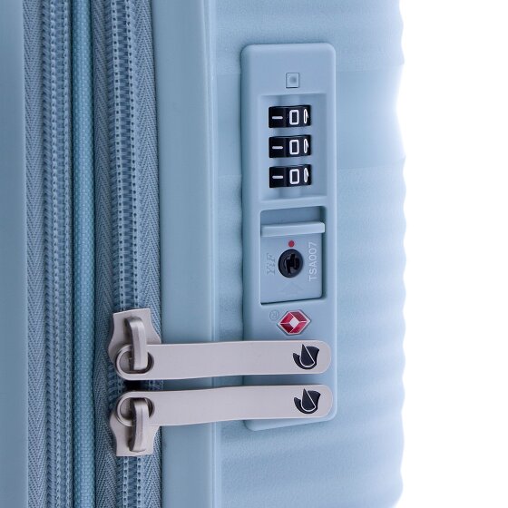 Gladiator 0800 4 kółka Walizka 55 cm z plisą rozprężną