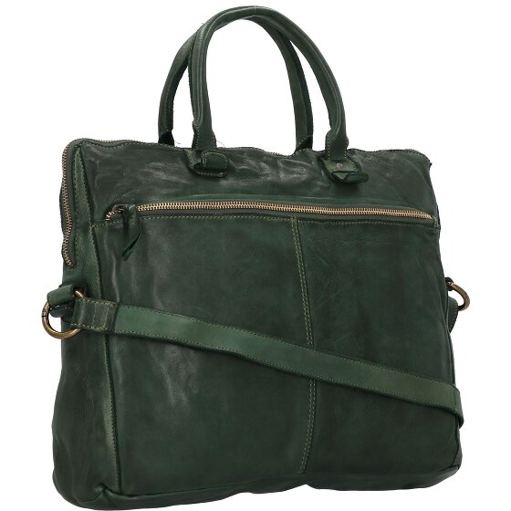 Harold's Skórzana torba Submarine 38 cm z przegrodą na laptopa
