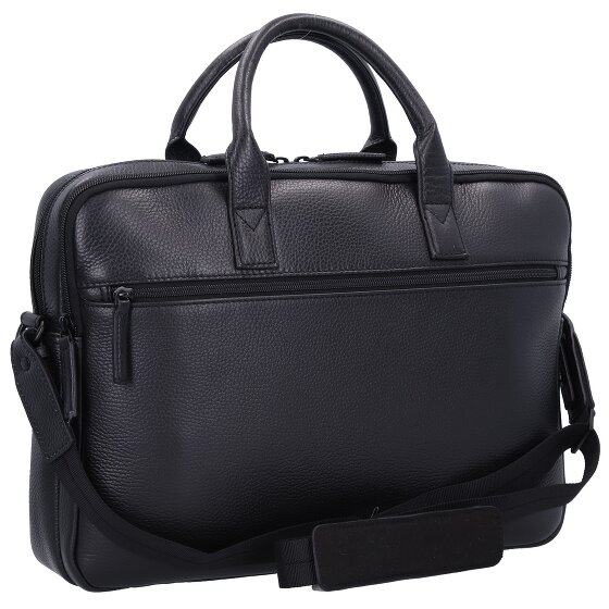 Castelijn & Beerens Alpha Briefcase RFID Leather 41 cm Komora na laptopa