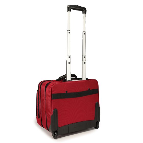 Dermata 2 kółka Walizka biznesowa 38 cm Komora na laptopa