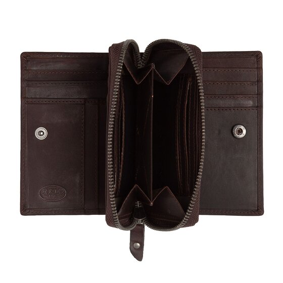 The Chesterfield Brand Dalma Portfel Ochrona RFID Skórzany 9.5 cm