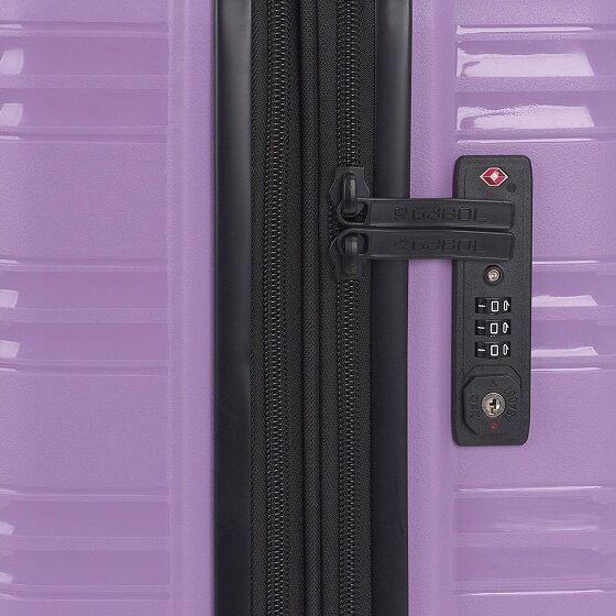 Gabol Uyiko 4 kółka Walizka kabinowy 54 cm z plisą rozprężną