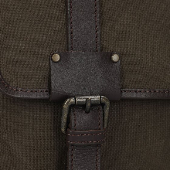 Harbour 2nd City Canvas Yale Briefcase Messenger 37 cm Komora na laptopa