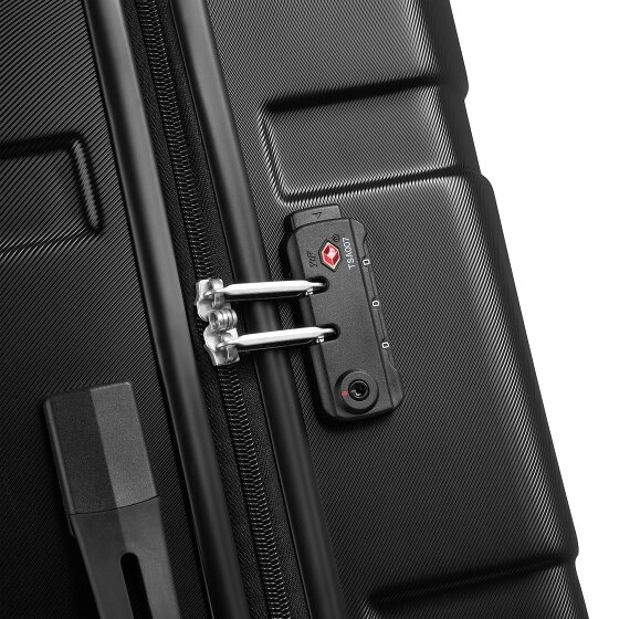 Delsey Paris x Zestaw 4-kołowych walizek United Colors of Benetton Now Hardside 3 szt. z elastycznym zagięciem