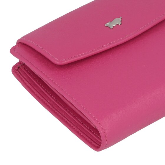 Braun Büffel Joy Portfel Ochrona RFID Skórzany 12 cm