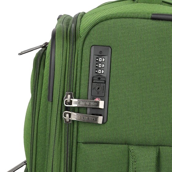 Travelite Cubis 4 kółka Walizka kabinowa S 55 cm z funkcją poszerzenia