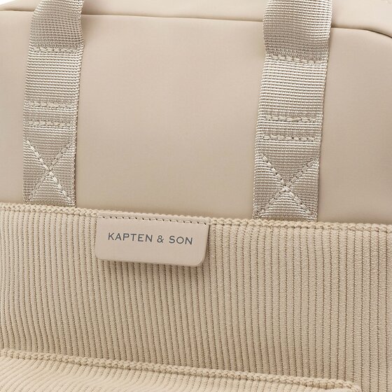 Kapten & Son Bergen Small Cord Plecak 33.5 cm Komora na laptopa