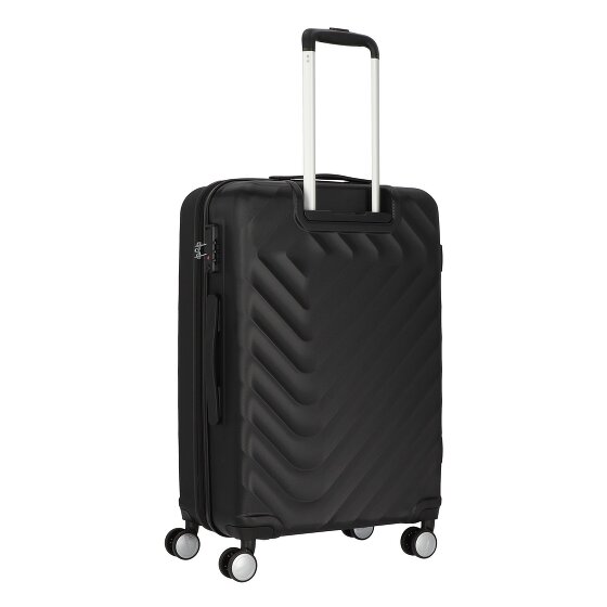 American Tourister Summer Square 4 kółka Walizka 67 cm z plisą rozprężną