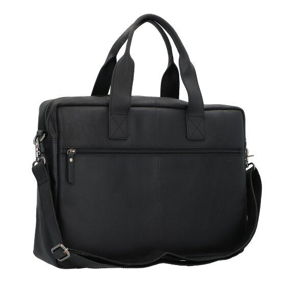 Burkely Vintage River Briefcase Leather 41 cm Komora na laptopa