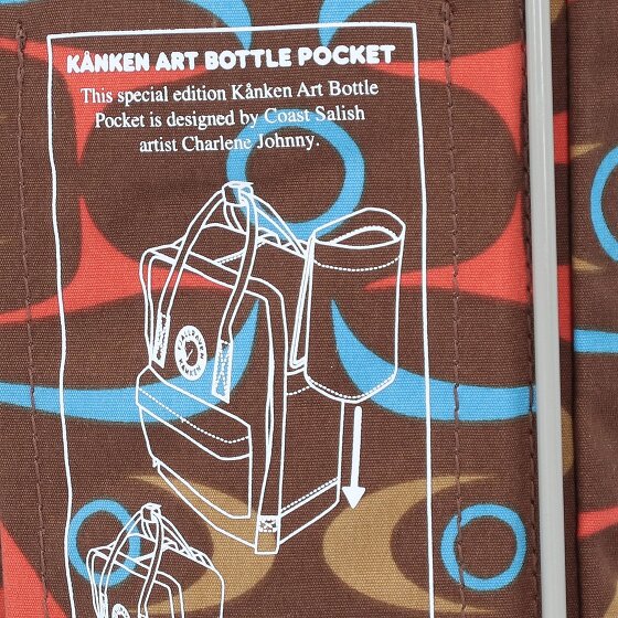 Fjällräven Uchwyt na butelkę z wodą Kanken Art