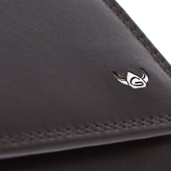 Golden Head Polo Portfel Ochrona RFID Skóra 19 cm