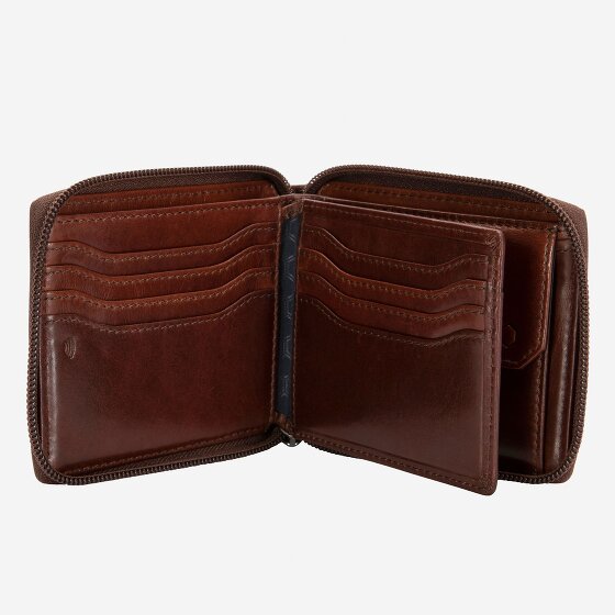 Jekyll & Hide Norwegian Portfel Ochrona RFID Skórzany 12 cm