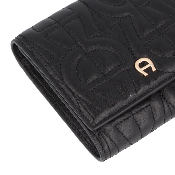 AIGNER Diadora Portfel Ochrona RFID Skórzany 10.5 cm