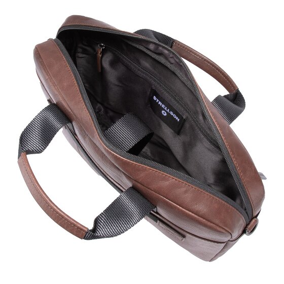 Strellson Charles Teczka Skórzany 39 cm Komora na laptopa