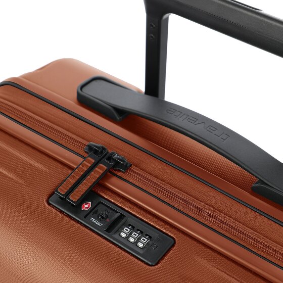 Travelite Dynamiic 4 kółka Walizka 66 cm z plisą rozprężną