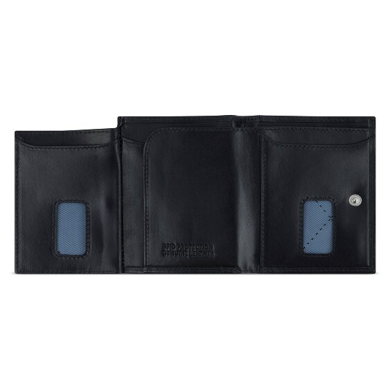 bugatti Secure Slim Portfel Ochrona RFID Skórzany 8 cm