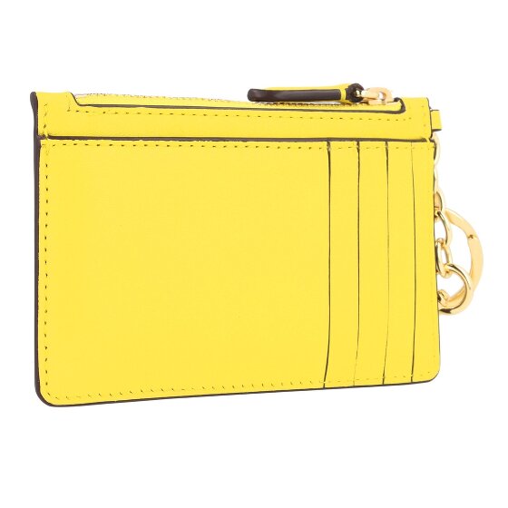 Lauren Ralph Lauren Zip Card Portfel z kluczem Skórzany 13 cm