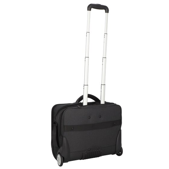 Dermata 2 kółka Walizka biznesowy 44 cm Komora na laptopa