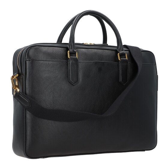 Fossil Asher Teczka Skórzany 40 cm Komora na laptopa