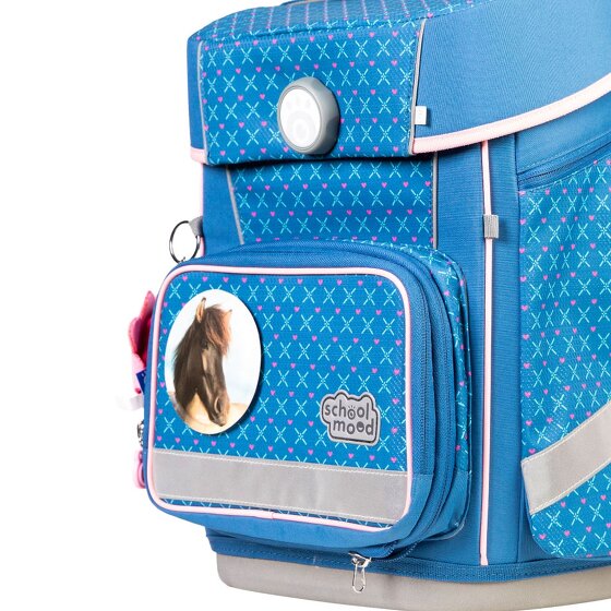 School-Mood Champion Maxx Pro Mila Zestaw tornistra 7-części