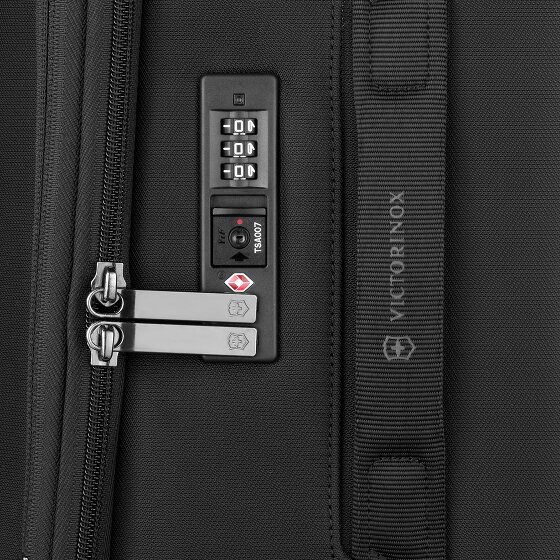 Victorinox Crosslight 4 kółka Walizka kabinowy 55 cm z plisą rozprężną