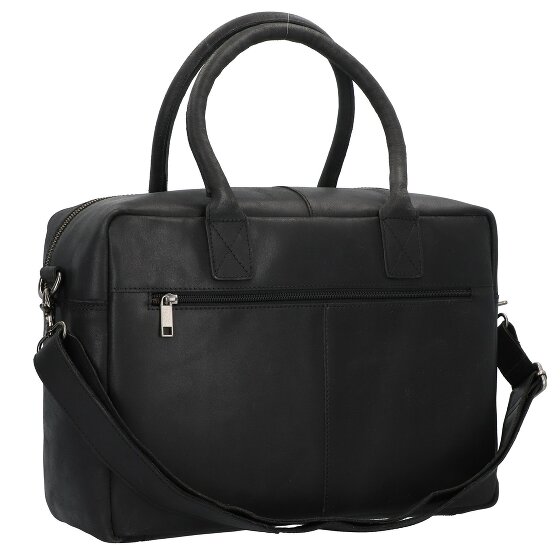 Burkely Vintage Mitch Briefcase Leather 39 cm Komora na laptopa