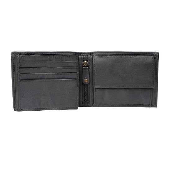 Harbour 2nd Kairos Portfel Ochrona RFID Skórzany 12 cm