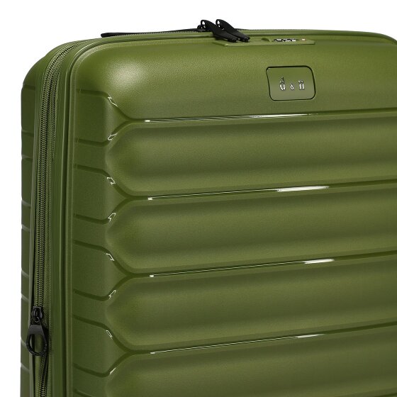 d&n Travel Line 4700 4 kółka Walizka kabinowy 55 cm z plisą rozprężną