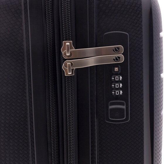 Gladiator 1700 4 kółka Walizka 68 cm z plisą rozprężną