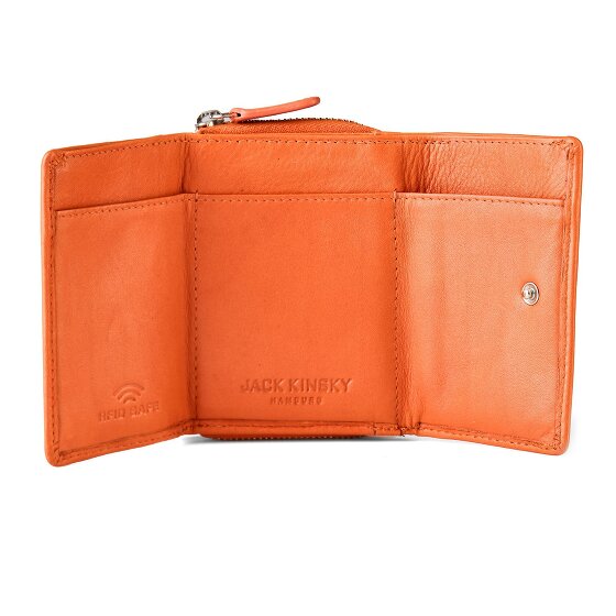 Jack Kinsky Aruba Portfel Ochrona RFID Skórzany 10 cm