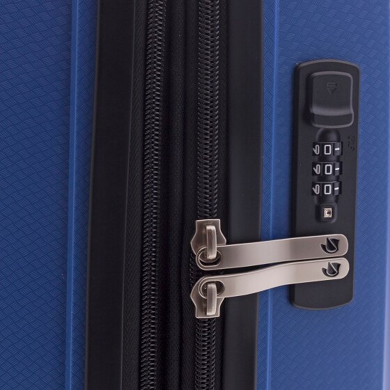 Gladiator 1700 4 kółka Walizka 68 cm z plisą rozprężną