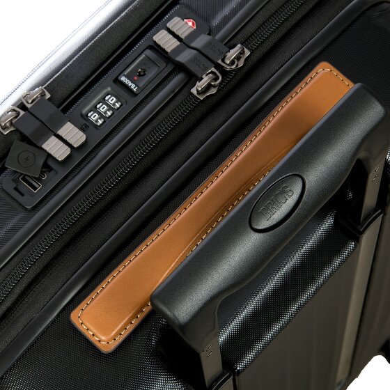 Bric's Taormina 4 kółka Walizka S 57 cm z plisą rozprężną