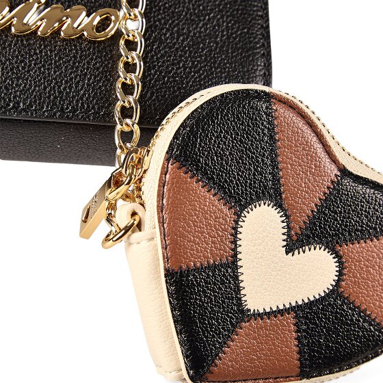 Love Moschino Heart Charm Torba na ramię Skórzany 20 cm