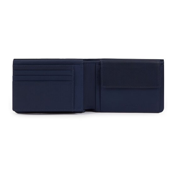 Piquadro Tiger Portfel Ochrona RFID Skórzany 13 cm