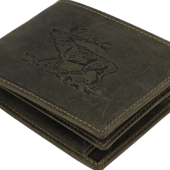 Greenburry Vintage Portfel Skórzany 12 cm